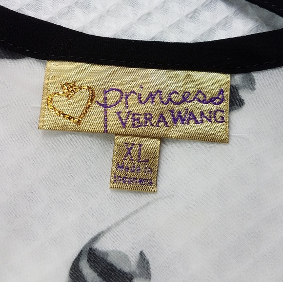 Princess Vera Wang Black and White Tank Top - Picture 5 of 7